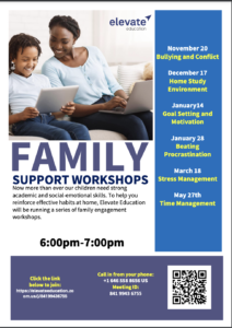 Family Support Workshop Flyer