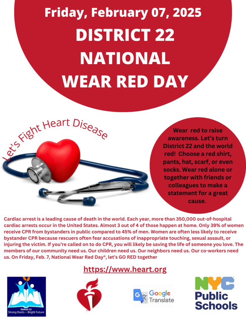 NATIONAL WEAR RED DAY PHOTO