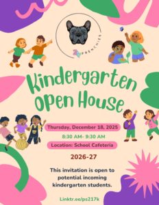 Kinder Open House 2025 26